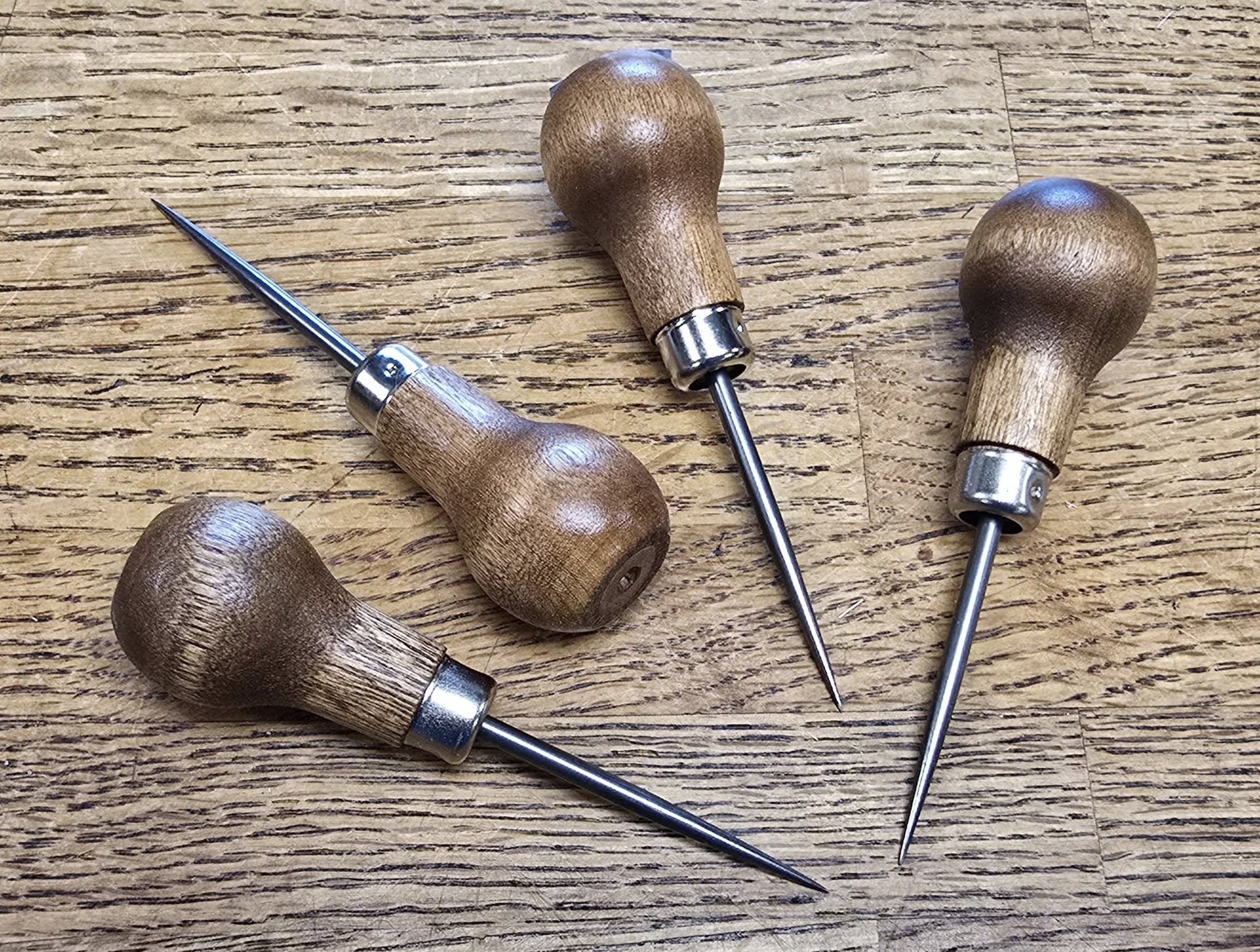 The Country Seat: Tool - Awl Mini Wood Handled 3-7/8