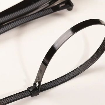 Tool - Cable Ties Reusable 1/8" W - 10 pk Black