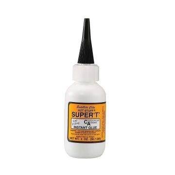 Instant Glue Med 1oz 10-25 second cure Orange Bottle