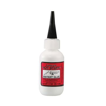 Instant Glue Thin 1oz 5 second cure Red Bottle