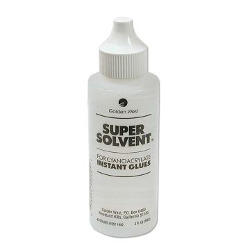 Instant Glue Solvent 2 ounce bottle