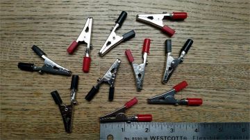 Tool - Large Alligator clips - Pkg of 10