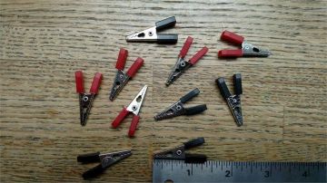 Tool - Alligator clips Small Pkg of 10