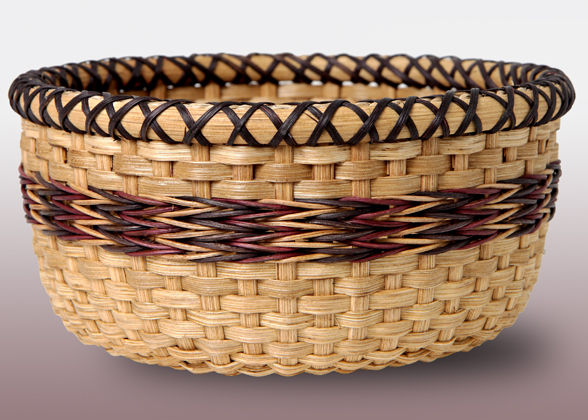 Pattern - Bargello Bowl Basket by Joyce Flower