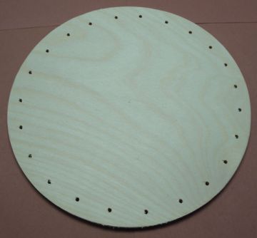 Base Drilled Round 8" 23 holes