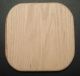 Base Slotted Square 12" Oak