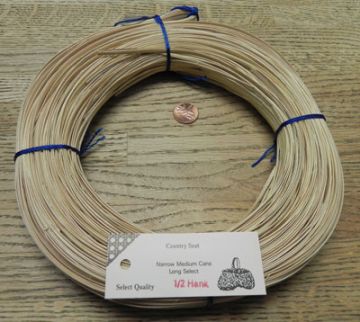 Cane Strands Narrow Medium 2.75 mm Half Coil approx. 500 ft.