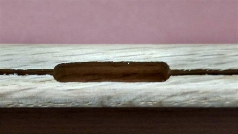 Base Slotted Round 10" Oak Base ONLY with Handle Slots