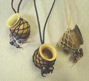 Pattern - Knotless Gourd Necklace DIGITAL COPY by Wagner