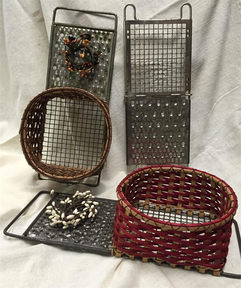 Pattern - Half A Grater Basket by Anne Bowers - Kitchen Tools