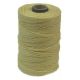 Irish Waxed Linen 4ply Country Yellow 50 gram Spool