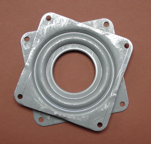 Lazy Susan Metal Attachment 3"  Sq