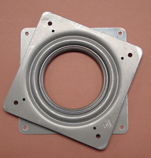 Lazy Susan Metal Attachment 4" Sq