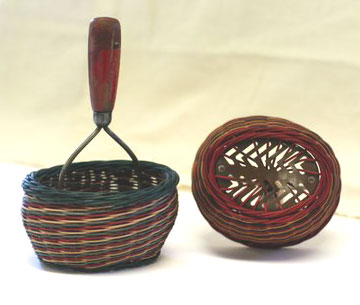 Pattern - Oval Masher Basket by Anne Bowers - Kitchen Tools