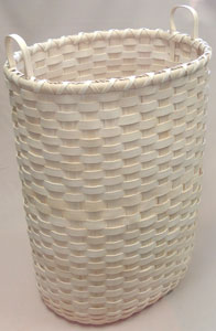 Pattern - Personal Laundry Hamper Basket on Oblong Oval Base DIGITAL COPY by Wagner