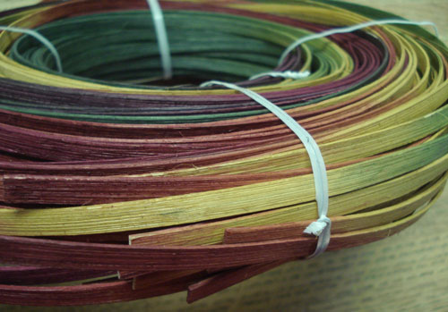 Reed Flat Spacedyed 1/4" Wide #27 Victorian half pound coil
