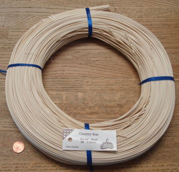 Reed Round Natural #2 (1.75 mm) one pound coil