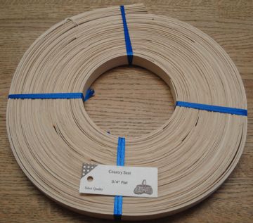 Reed Flat Select Quality Natural 3/4" wide one pound coil