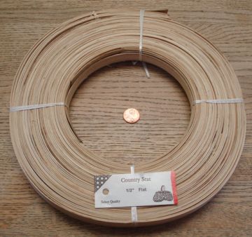 Reed Flat Woodgrain 1/2" wide one pound coil