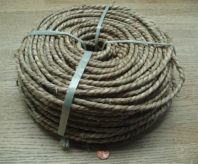 Seagarss Rope The Country Seat: Seagrass Rope #4 - 3 pound coil