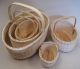 Pattern - Classic Oval Baskets Tall Sq U Handle Slotted Base by Wagner