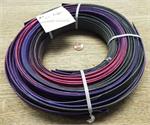 Reed Flat Spacedyed 1/2" Wide #25 Country Garden half pound coil