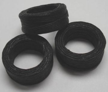 Thread Waxed Black