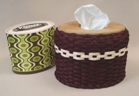 Pattern - Oval Tissue Box by Wagner