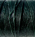 Irish Waxed Linen 4ply Dark Forest Green 50 gram Spool