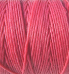 Irish Waxed Linen 4ply Fuchsia 50 gram Spool