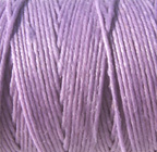 Irish Waxed Linen 4ply Lavender 50 gram Spool