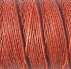 Irish Waxed Linen 4ply Light Rust 25ft.