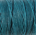 Irish Waxed Linen 4 ply Teal 50 gram Spool