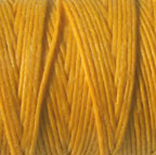Irish Waxed Linen 4ply Bright Autumn Yellow 50 gram Spool