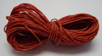 Irish Waxed Linen 4ply Light Rust 25ft.