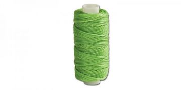 Braided Cord Waxed Green