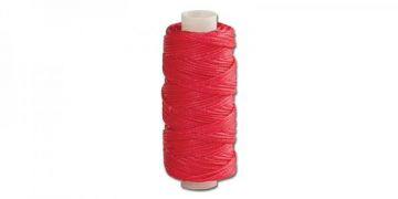 Braided Cord Waxed Pink