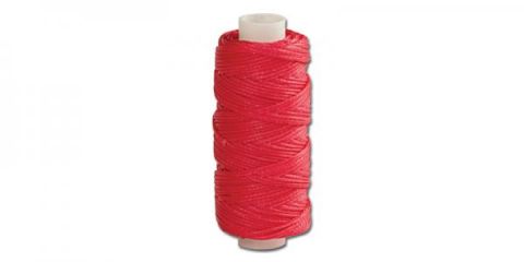 Braided Cord Waxed Pink