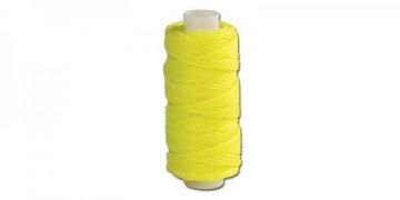 Braided Cord Waxed Yellow