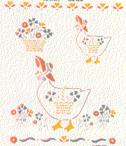 Rub-on Paint Designs Blue Belle #57034