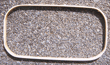 Hoop Rectangle Oak 6" x 12" x 3/4"