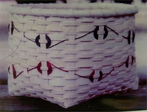 Pattern - Americana Swirl Basket by Hall