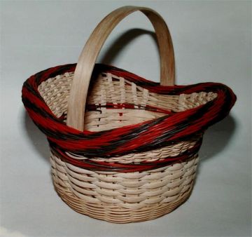 Pattern - Flared Round Gift Basket by Richards