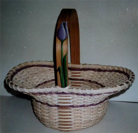 Pattern - May Day Flower Basket by Rains