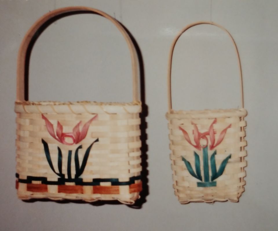 Pattern - Small Flower Pocket Basket by Moore