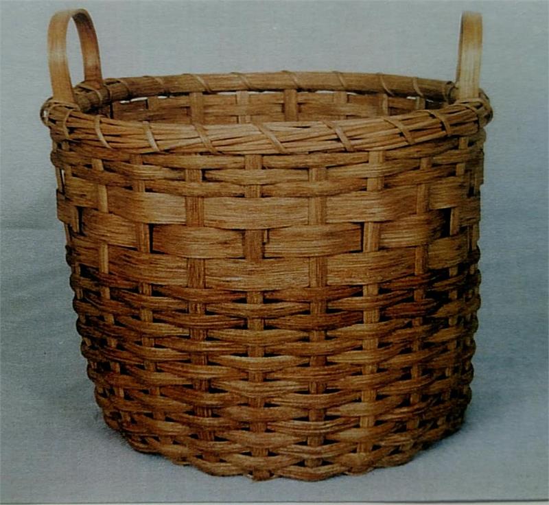 The Country Seat Pattern Sock Basket by McElroy