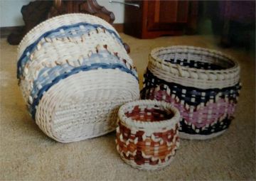 Pattern - Waves Basket by Moore