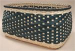 Pattern - Easy Continuous Twill on Rectangle Base Basket by Wagner