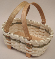 Pattern - Mini Shopper Basket on Rectangle Base DIGITAL COPY by Wagner