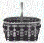 Pattern - D Handle Tulip Market Basket by Jackson